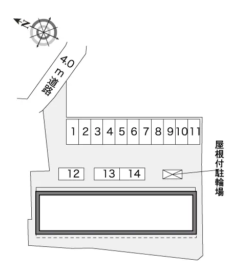 ★手数料０円★豊川市国府町　月極駐車場（LP）